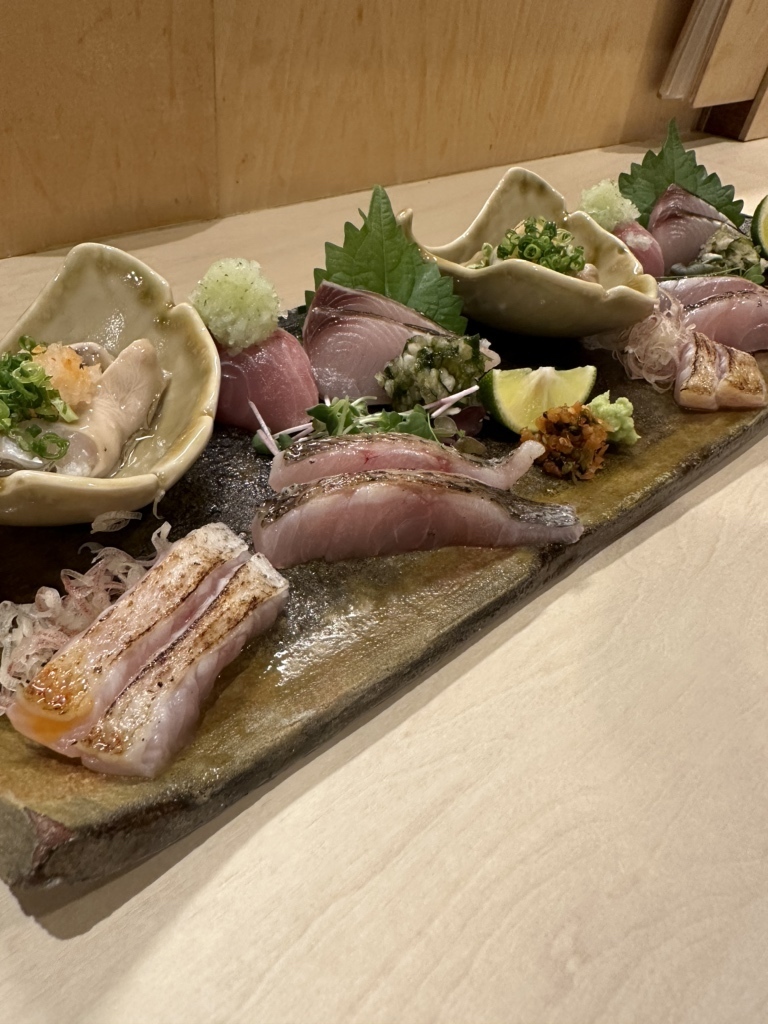 すべての料理に、シェフの丁寧な手仕事が感じられます。