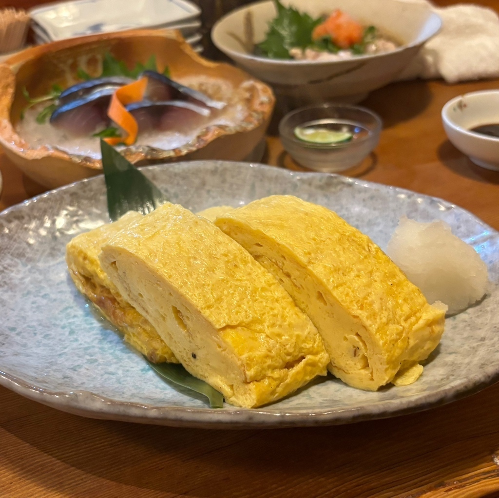 ふっくらと優しい味わいのだし巻き卵