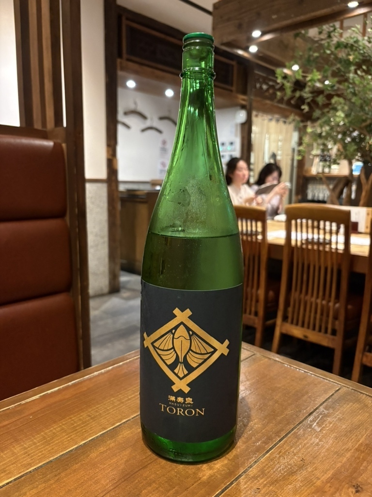 なきざかなの日本酒と海鮮のペアリング例