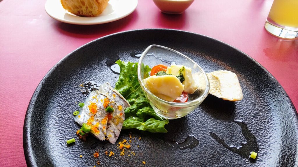 横浜 イタリアン 前菜プレート 海鮮 盛り合わせ