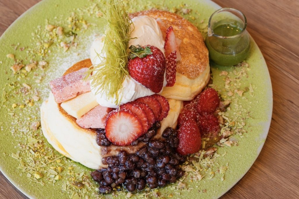 ふわふわスフレパンケーキ