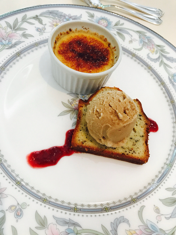 レストランキルン プリン コンフィチュール 名古屋カフェ