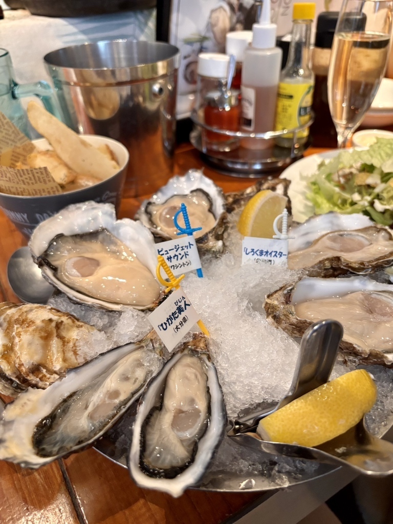 新宿三丁目 オイスターバー 生牡蠣 食べ比べ 人気メニュー